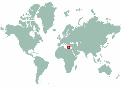Karave in world map